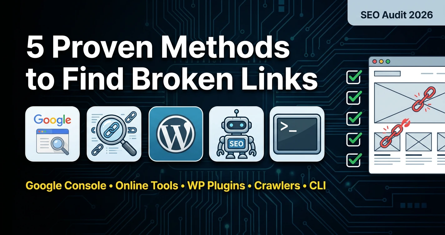 How to Find Broken Links (5 Proven Methods)