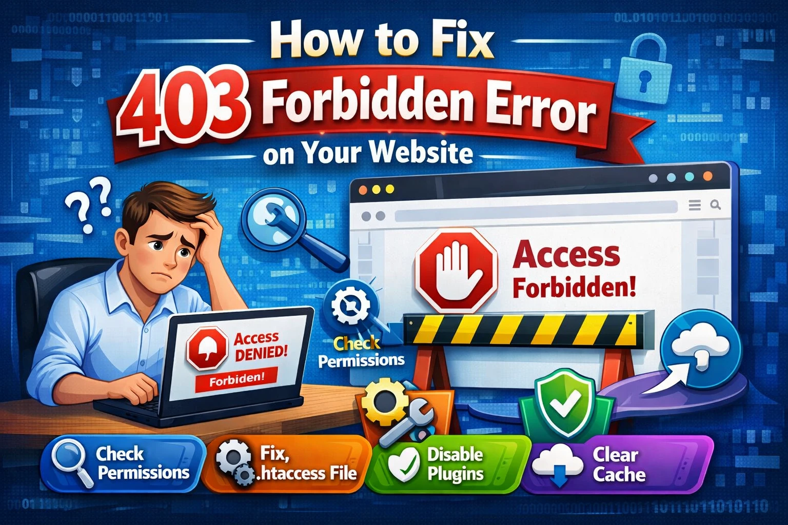 How to Fix 403 Forbidden Error on Your Website